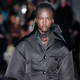 Anok Yai walks for Prada, Fall/Winter 2018